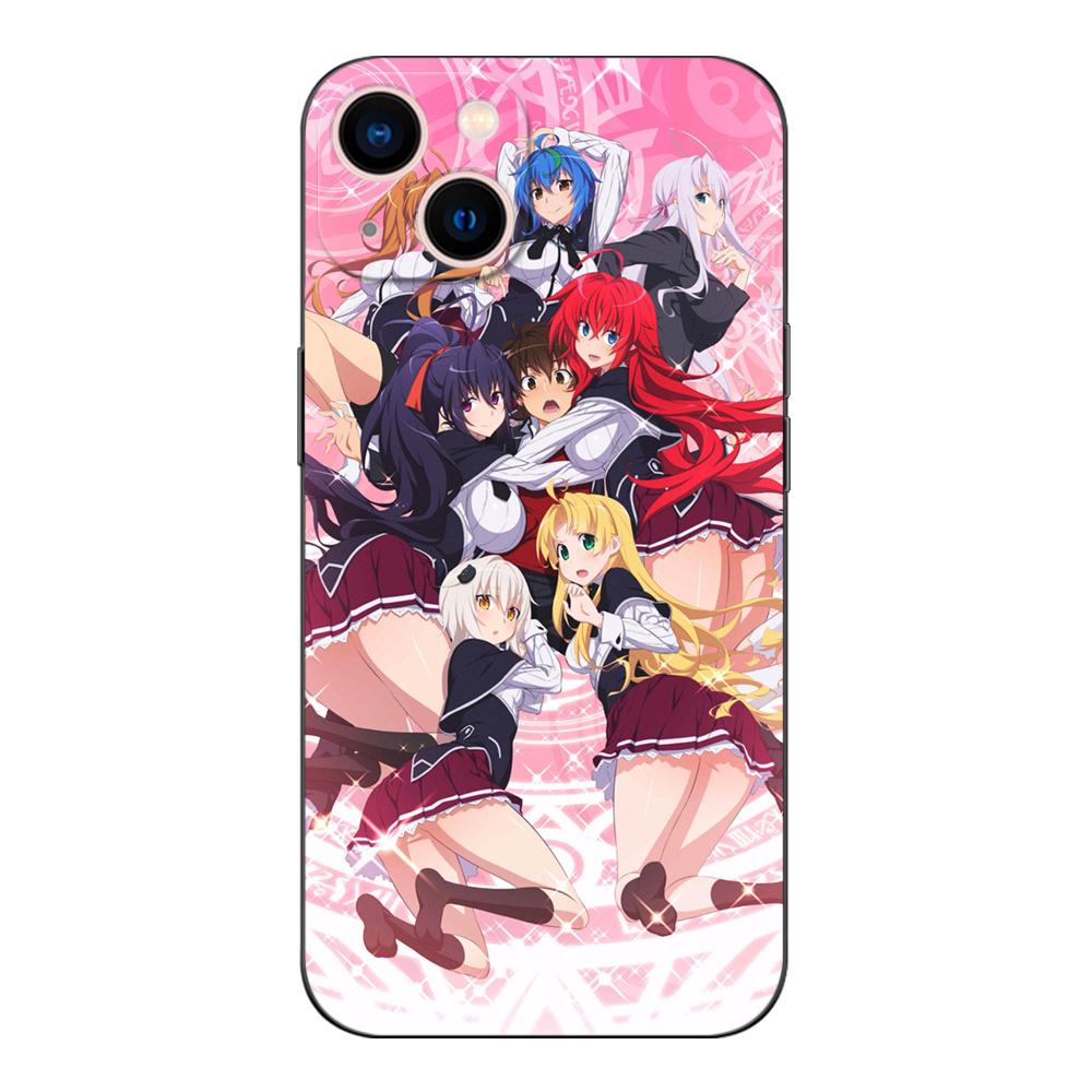 Черный ТПУ чехол для OPPO A11S A15 A15S A16 A16S A16K A16E K3 K10 K9S ACE2 5G Spduak High School Rias Gremory