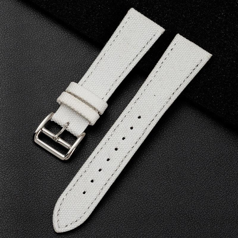 Alternative Apple Strap Applewatch Canvas Leather Iwatch8/S7/6/5/4/Huawei Strap 22Mm