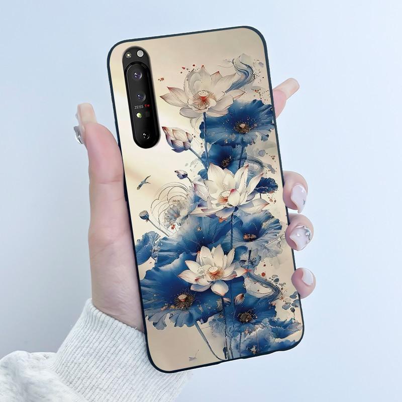 Чехол для Sony Xperia 1 II XQ-AT51 XQ-AT52 1 III XQ-BC62 XQ-BC72 XQ-BC52 Чехол Роскошный Милый Крутой Для Мальчиков Девочек Мягкий Силиконовый Чехол