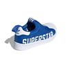 adidas Originals Superstar 360 X Удобные Дышащие Низкие Детские Кроссовки для Скейтбординга Синие EG3404