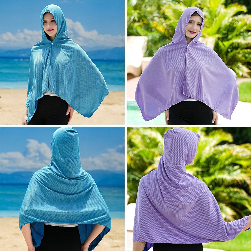 Soft Material Cooling Shawl Breathable Sports Cool Towel Outdoor Sports Cycling Driving