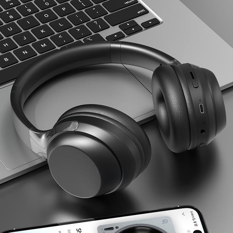 Bluetooth-наушники WH100: Сверхдолгий режим ожидания, Шумоподавление, Полноразмерные, Беспроводные - В наличии