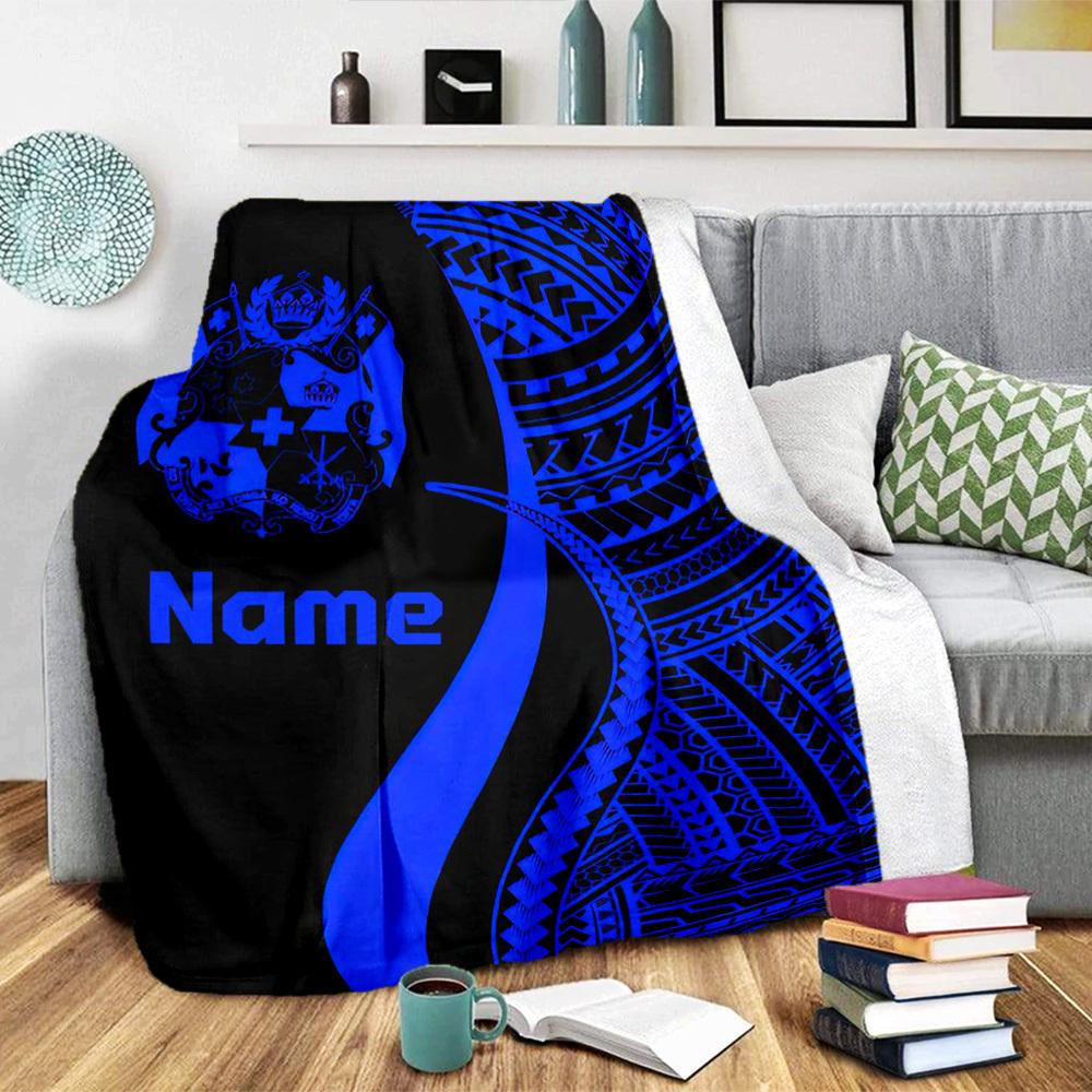 Polynesian Tattoo Design Name Blanket Comfortable Soft Lightweight Allseason Multipurpose Blanket For Picnics Couches Offices Beds Living Rooms Gifts
