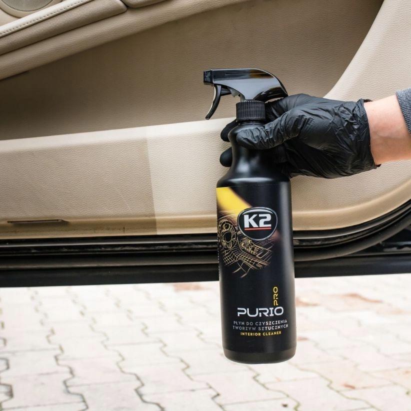 K2 Satina Purio 2X1L Pro Płyn Dressing Do Czyszczenia Kokpitu Wnętrza Auta