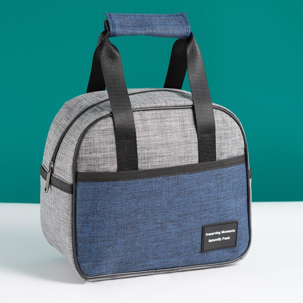 Food Ecofriendly Insulated Bag Tote With Aluminum Layer For Travel School And