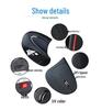 Эргономичная оптическая Bluetooth-мышь вертикального типа с боковыми кнопками, энергосберегающая, с долгим сроком службы батареи, для игр и офисного использования.