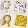 Fashion Small Vintage Women Square Scarf Head Neck Silk Feel Satin Hair Tie Band