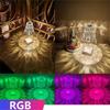 Новый многоцветный RGB пульт дистанционного управления с затемнением, алмазный кристалл, настольный светильник, USB перезаряжаемый светодиодный атмосферный светильник, сенсорный розовый свет, Рождественский подарок