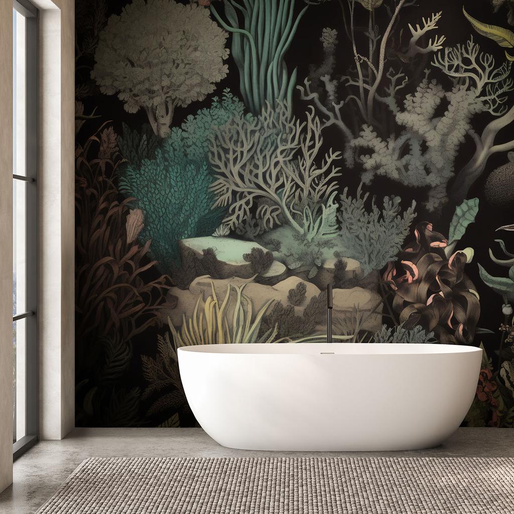 Wallpaper Marine coral plants