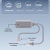 USB C PoE Splitter Converts 48V To 5V2.4A Power Supply For Gateways Ethernet Data And Power Supply Plugs and Play