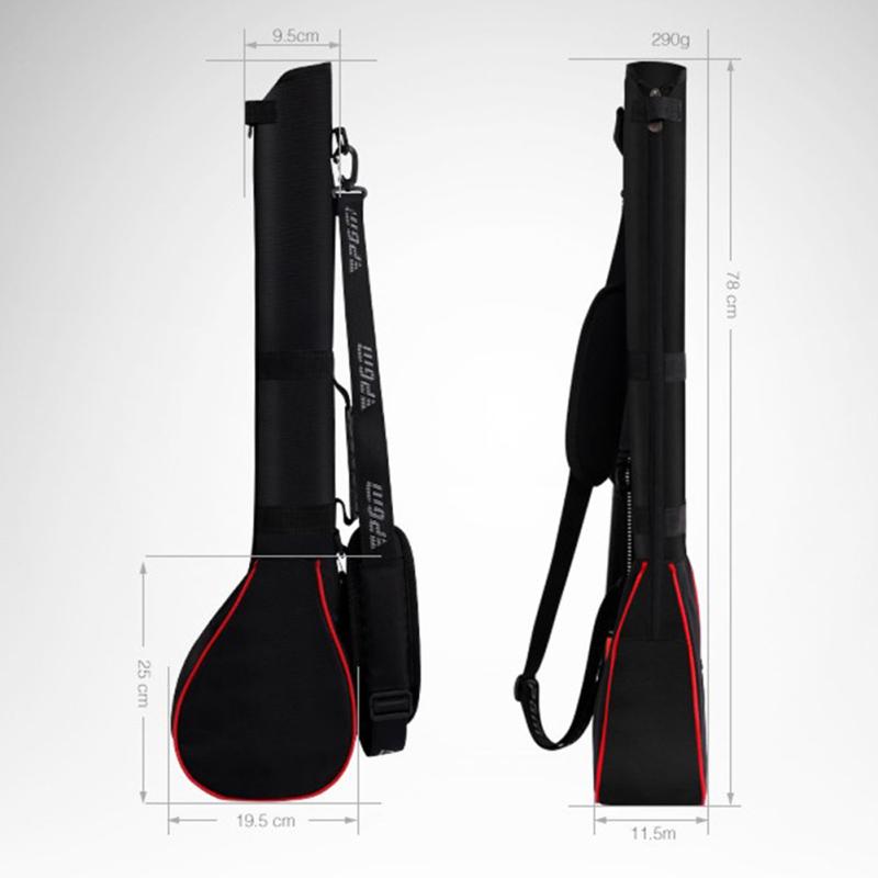 Портативная легкая сумка для переноски клюшек для гольфа с тремя клюшками Мини-нейлоновая дорожная сумка для клюшек для гольфа