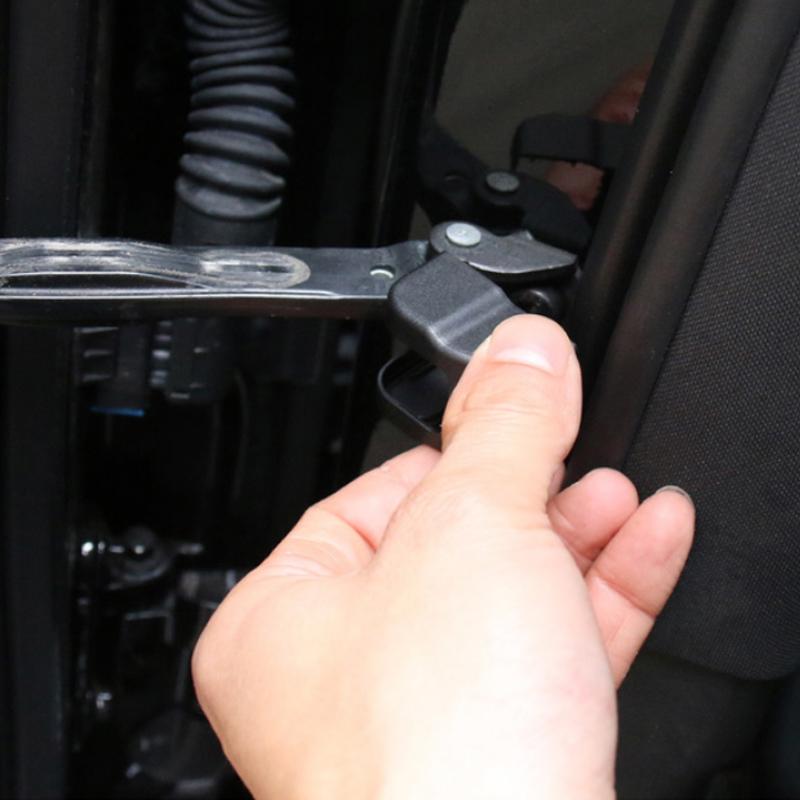 4pcs ABS Car styling Door Check Arm Protection Cover For Volvo XC40 S60 XC60 V60 XC90 V40 S90 C40 V90 Polestar 1 2 2004-2024
