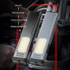 Multi-functional Flashlight with Back Clip USB Rechargeable IPX4 Waterproof Work Lamp Magnetic Portable Outdoor Camping
