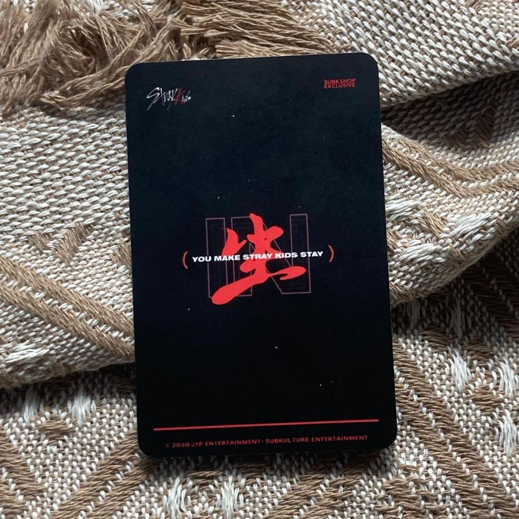 [Б/У] Stray Kids Феликс в магазине raw subk SKZ торговая карточка