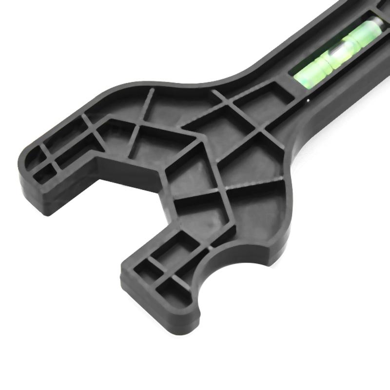 Многофункциональный двусторонний гаечный ключ с уровнем, ручной ремонт крана, сантехнические инструменты для бытового крана, трубы и туалета