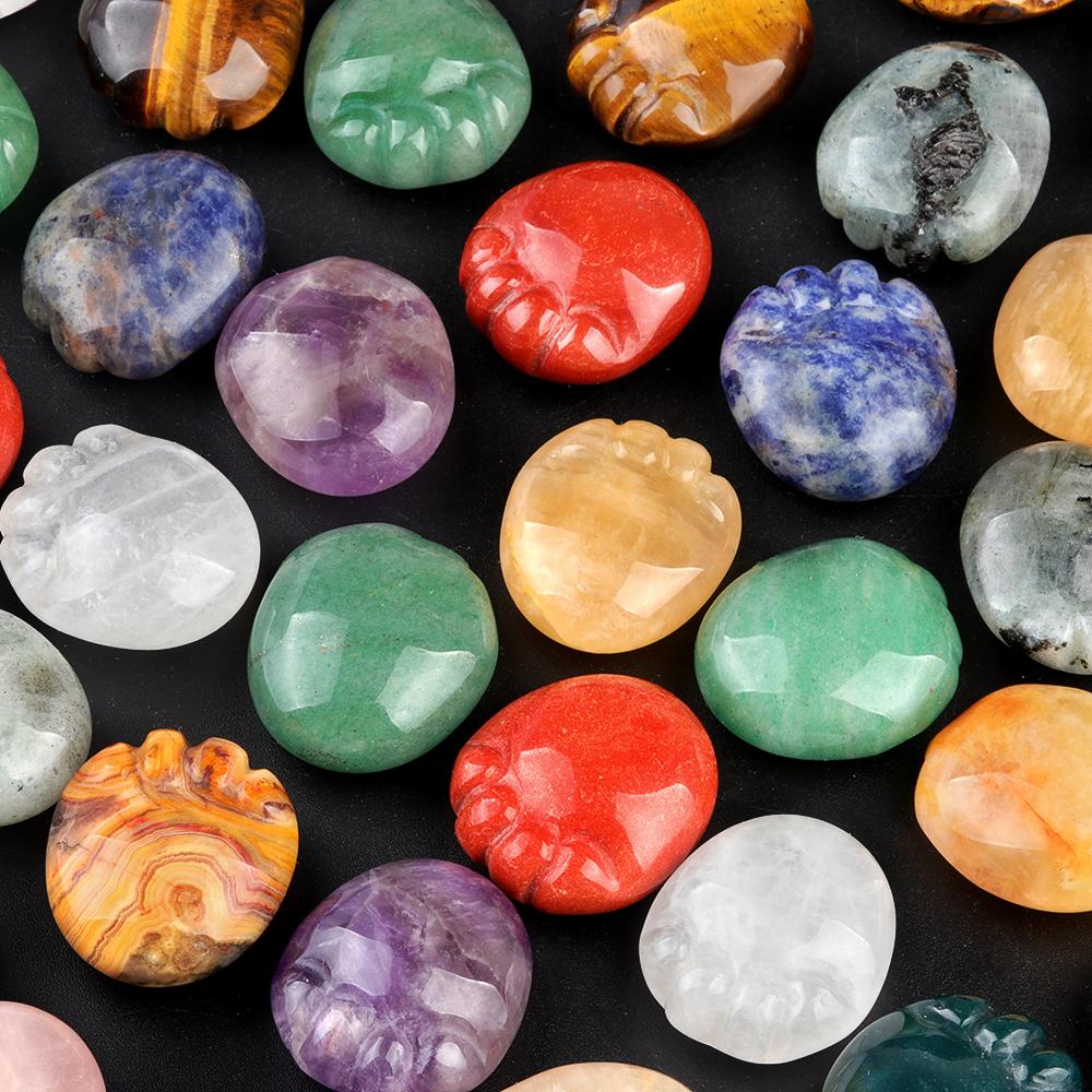 Lovely Ornaments Natural Stone Little Girl's Foot Decorative Ornament Lucky Gift Spiritual Jewelry Size 25x23mm