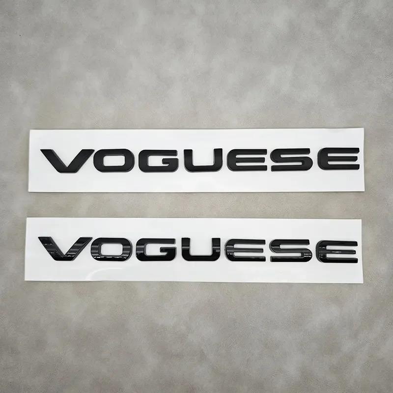 1 шт. Аксессуары для Range Rover Executive Extended Edition 3D ABS VOGUE SE Буквы Логотип Наклейки на Задний Багажник Автомобиля