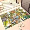 Pettersson und Findus Print Rug, Washable Floor Carpet, For Entryway Dorm Laundry Room Office Study, Home Decor Birthday Christmas Gift