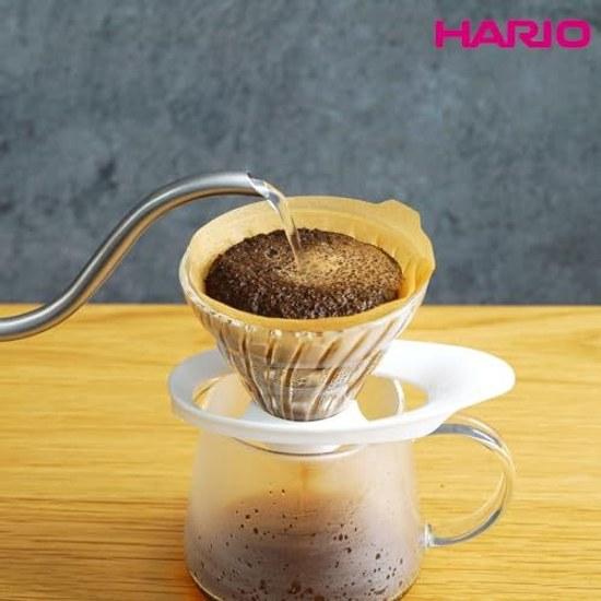 HARIO V60 Coffee Filter 1-2 Cups 200 Sheets 40 x 5 Packs Made Japan FSC Certified Product Paper 01 M Misarashi VCF-01-40M-5S-AZ+