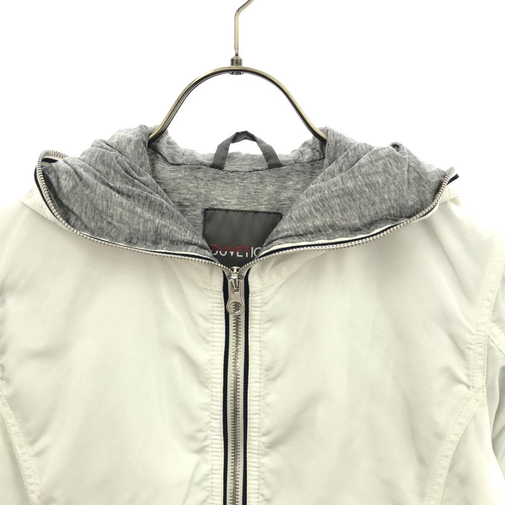 DUVETICA Нейлоновая куртка с капюшоном 40 белая Женская Б/у