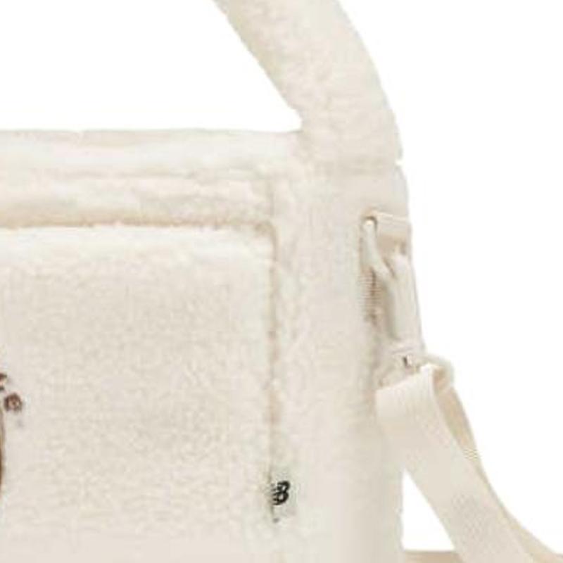 New Balance Полиэстеровая сумка через плечо, сумка кроссбоди, сумка-тоут Обычная Детская Белая New Balance 8PD42013-IV