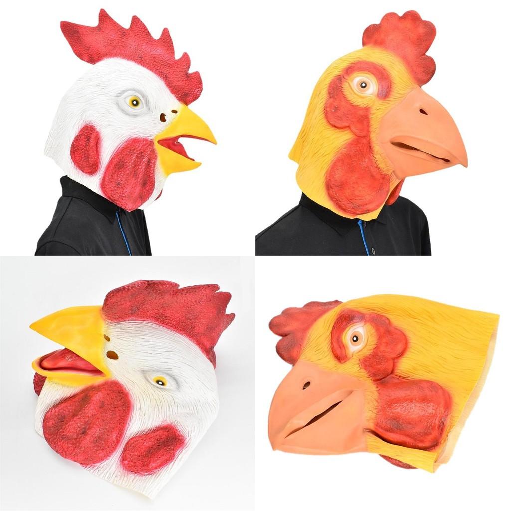 Rooster Halloween Headgear Animal Head Mask For Party Costumes And Events Themed