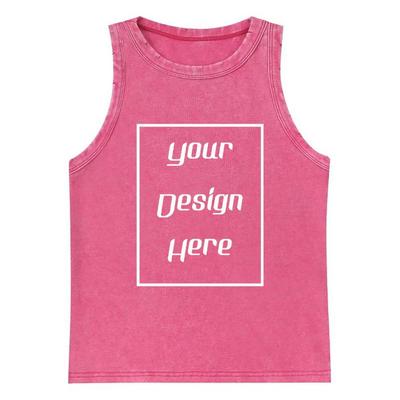 100% Хлопок Женский Ретро Жилет Индивидуальный Принт Короткий Приталенный Майки Повседневный Без Рукавов Горячие Девушки Майки