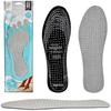 Semelles - BIGBUY HOME - Standard - Coton Latex - Découpable - 12 Unités - Noir Et Gris