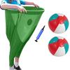 Creative Granny Pants Yard Game Set Funny Exercise Giant Outdoor Tossing Game Soft with Bouncy Balls and Air Pump
