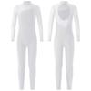 Children Girls Fashion Leotard Long Sleeve Round Collar Hollow Back Skating Performance Jumpsuit