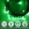 (Упаковка из 4 штук, Зеленый) 38 светодиодов 10,5 м Медная гирлянда с пикселями | 360° Сказочные последовательные огни Джалар для дома | Огни Дивали для украшения, Рождество