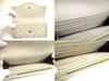 Authentic GUCCI Interlocking G Off White Leather Bifold Long Flap Wallet #706  Open box