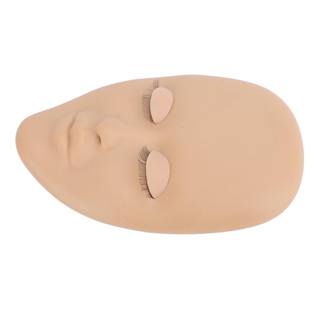 Манекен для наращивания ресниц, силиконовый, со съемным веком, многофункциональный, для практики макияжа