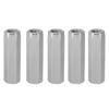 5pcs Zinc Plated Steel M10*4050 Long Hex Nut Hexagonal Thread Nut Threaded Fasteners(M10*40)