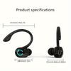 X8 Single Ear Bluetooth Wireless Earphone Ear Hook Bluetooth Headphone Bluetooth 5.2