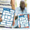 Personalized Fill-in-the-Blanks Interview Keepsakes Fun Best Father's Gifts DIY Greeting Cards