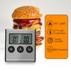 Digital Kitchen Thermometer Lcd Display Long Probe For Grill Oven Food Meat Cook