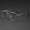 Портативные очки, блокирующие синий свет, защита глаз, металлические квадратные очки, ультралегкие компьютерные очки, для офиса