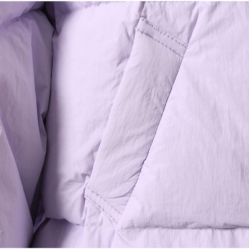 Зимние короткие пуховики женские толстые хлопковые стеганые пальто женские модные повседневные свободные куртки с длинным рукавом и воротником-стойкой