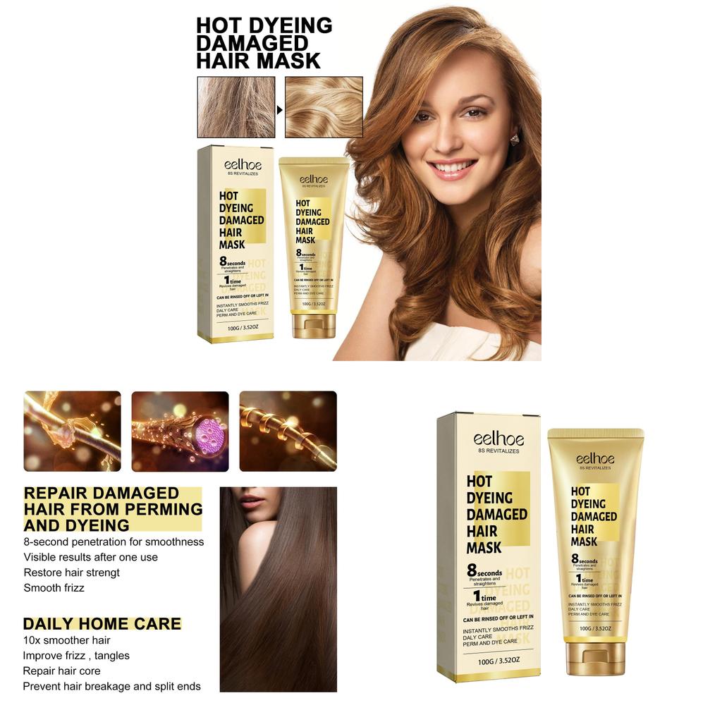 Keratin Hair Repair Cream For Damaged Frizzy Hair Nourishing Moisturizer