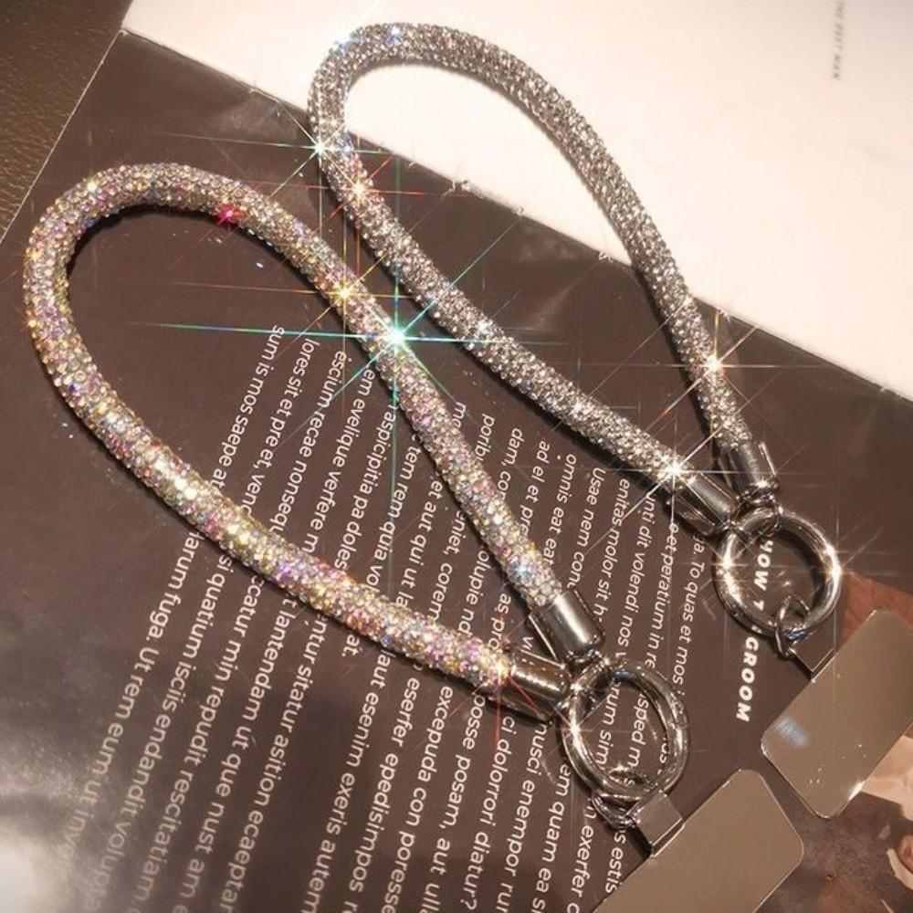 Luxury Phone Lanyard Metal Clip Universal Phone Lanyard Full Lanyard Wrist Wear