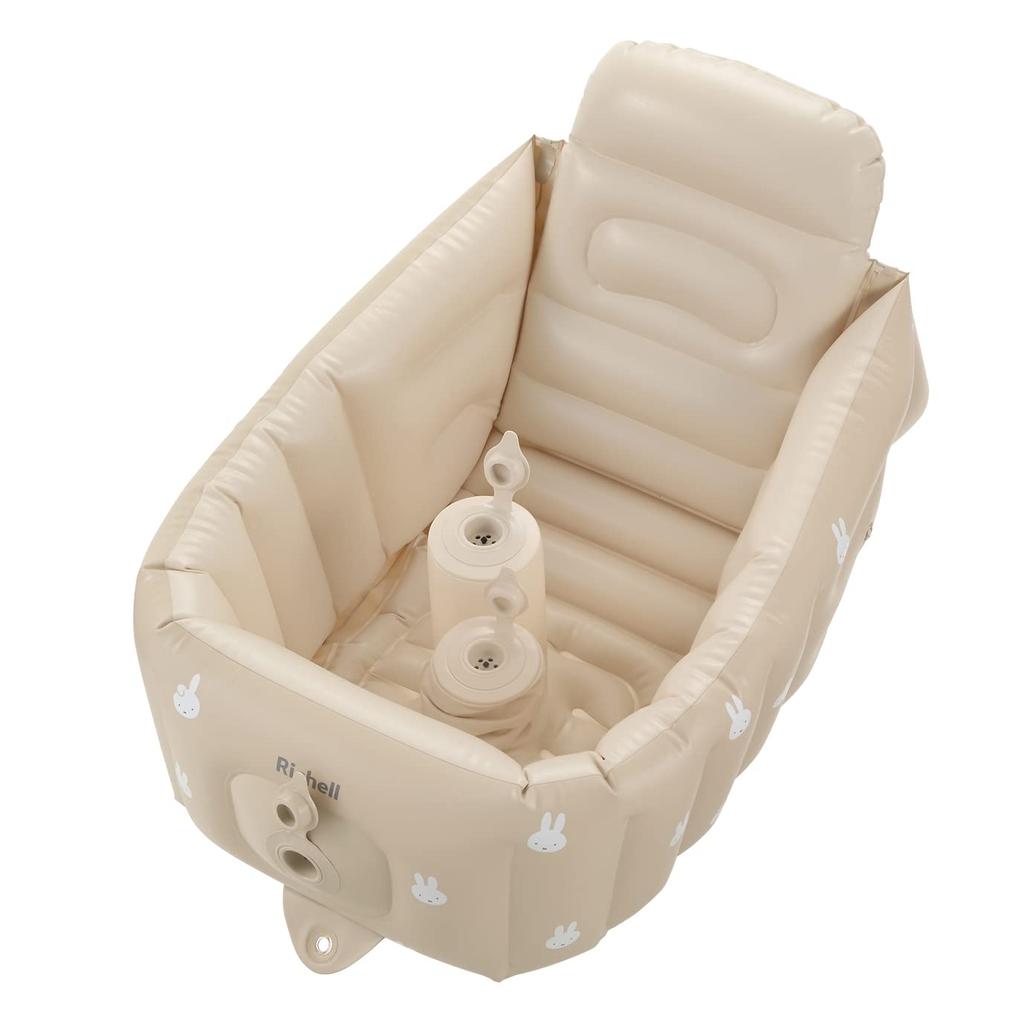 Richell Miffy Fluffy Baby Bath Step Up