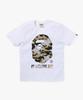 Футболка Beipeu Star Over Print First Camo от Bathing Ape(W) Белый / желтый