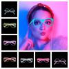 Flashing Luminous Glasses Party Supplies Fluorescent Glasses Stage Performances Props