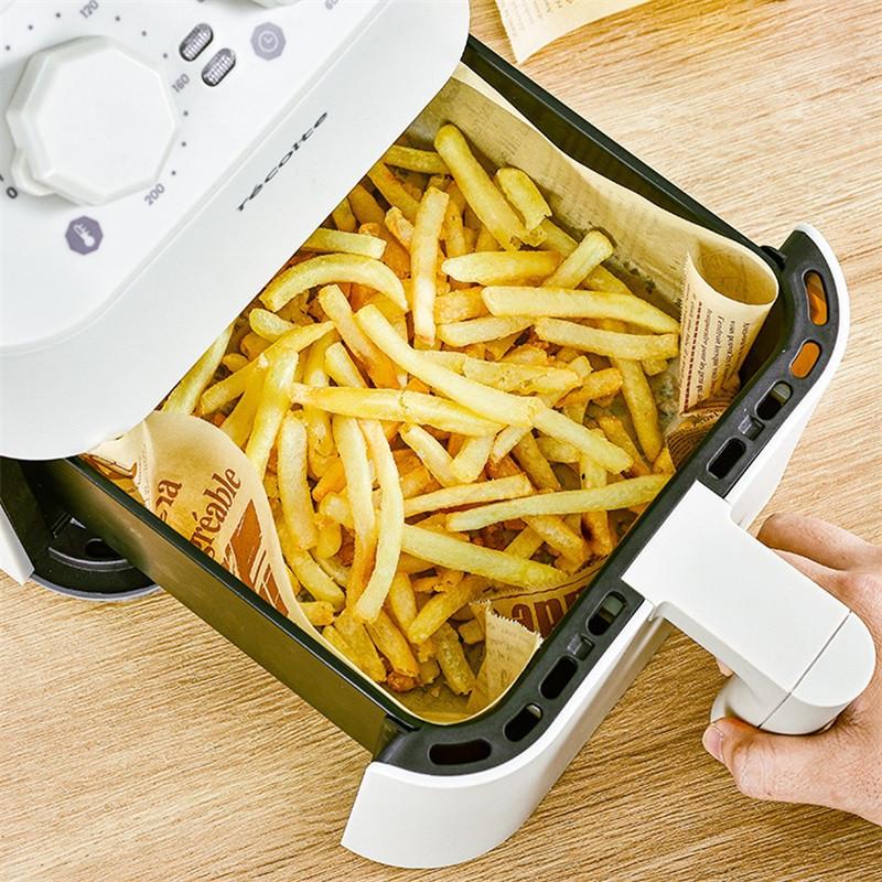 Бумажные листы для выпечки, английская газета, предварительно вырезанный пергамент для выпечки печенья, жарки, приготовления пищи, решетка для гриля