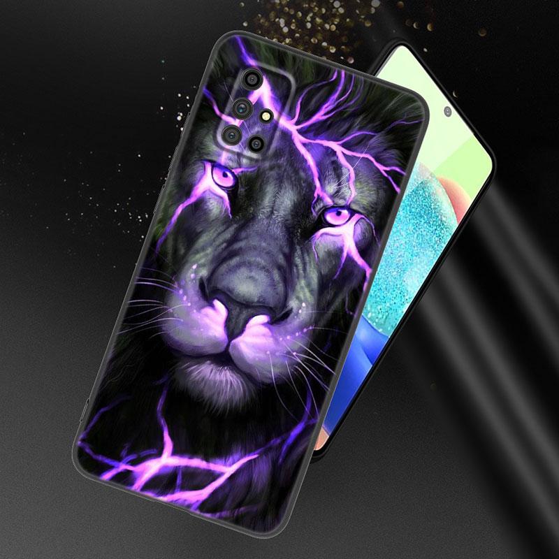 Lion Wolf Tiger Bear Rabbit Phone Case For Samsung A21 A30 A50 A52 S A13 A22 A32 4G A23 A33 A53 A73 5G A12 A31 A51 A70 A71 A72