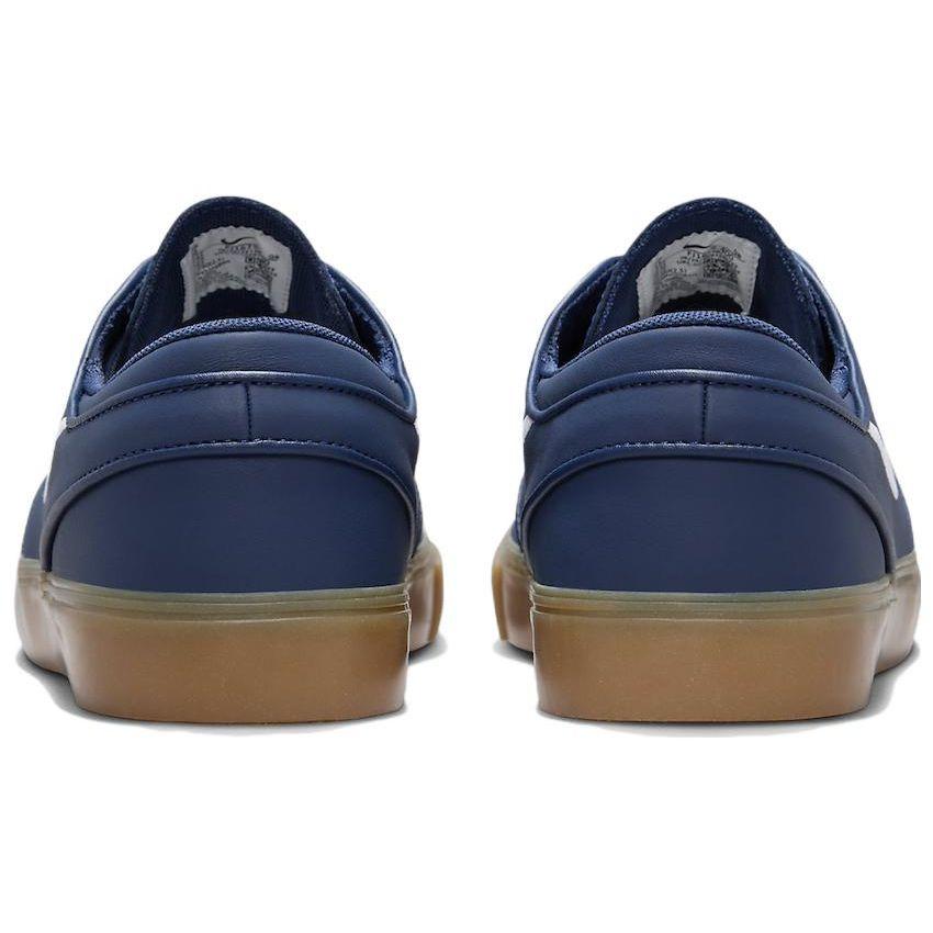 Nike Кроссовки унисекс Zoom Stefan Janoski+ SB Navy Gum Синий Белый Жвачка-Светло-коричневый FJ1675-400