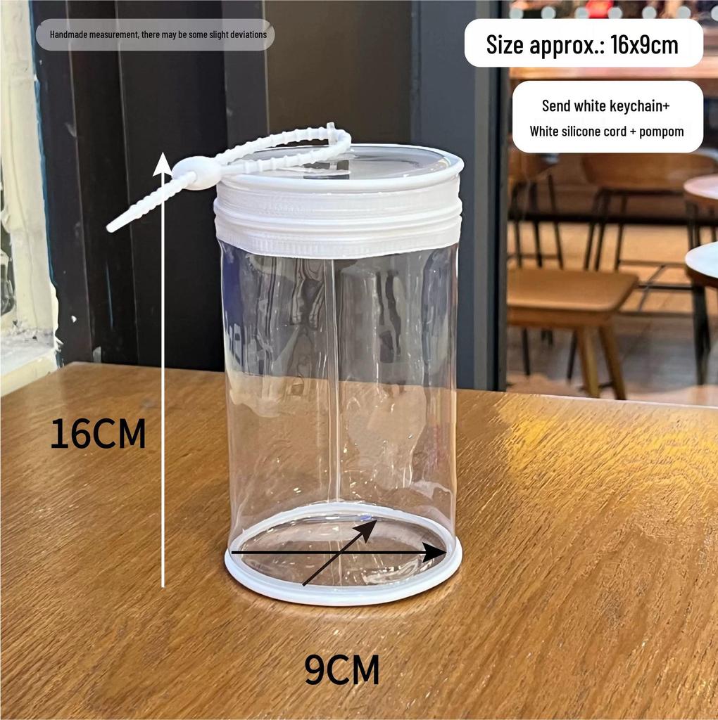 Labubu Doll Storage Bag: Transparent Dustproof Display for Winter Season