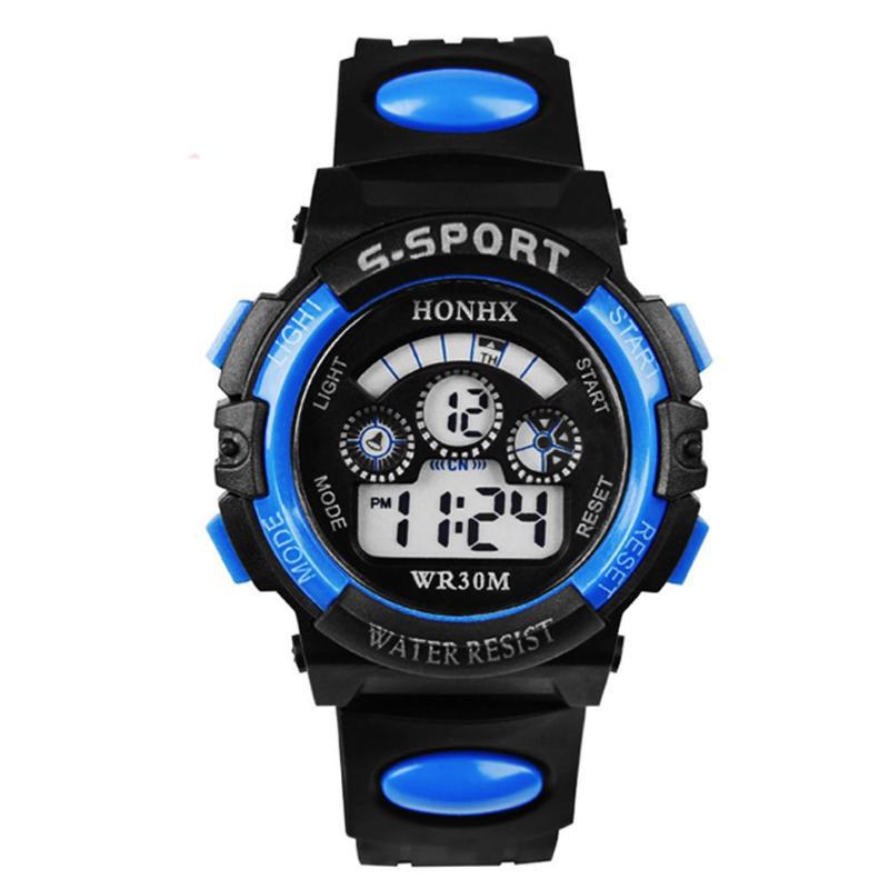 Водонепроницаемые военные спортивные цифровые часы, модные светодиодные мужские часы