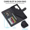 LC.IMEEKE For Samsung Galaxy S24 Ultra Case Drop-resistant Stand Leather Phone Shell Cover